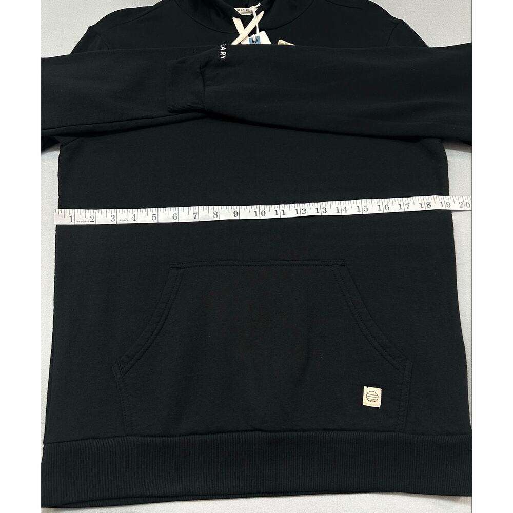 NWT Marine Layer x Contrary Pullover Hoodie Black Kangaroo Pocket Size M - Picture 11 of 14